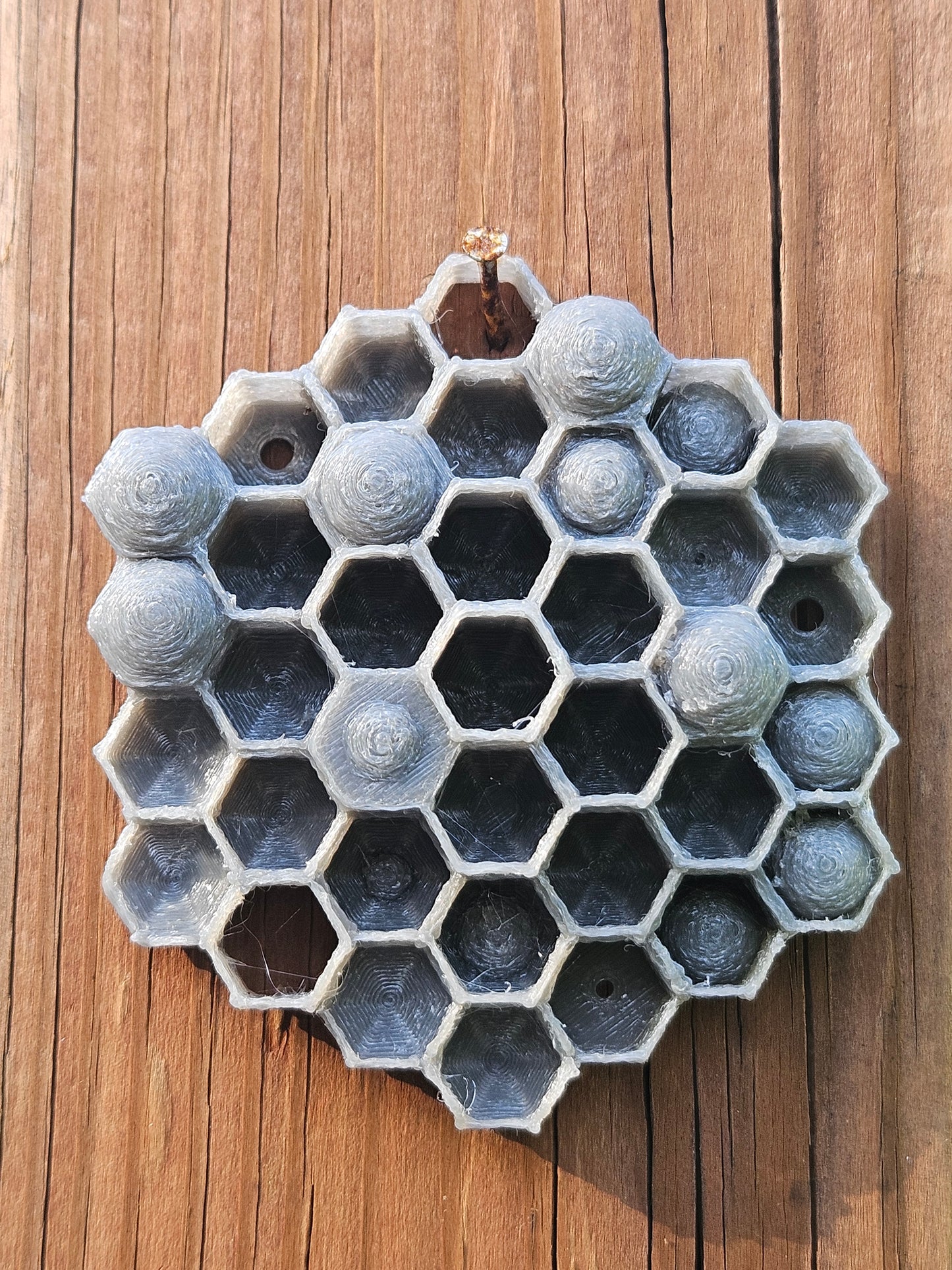 Gray Wasp Nest Decoy – Natural Outdoor Wasp Repellent & Deterrent