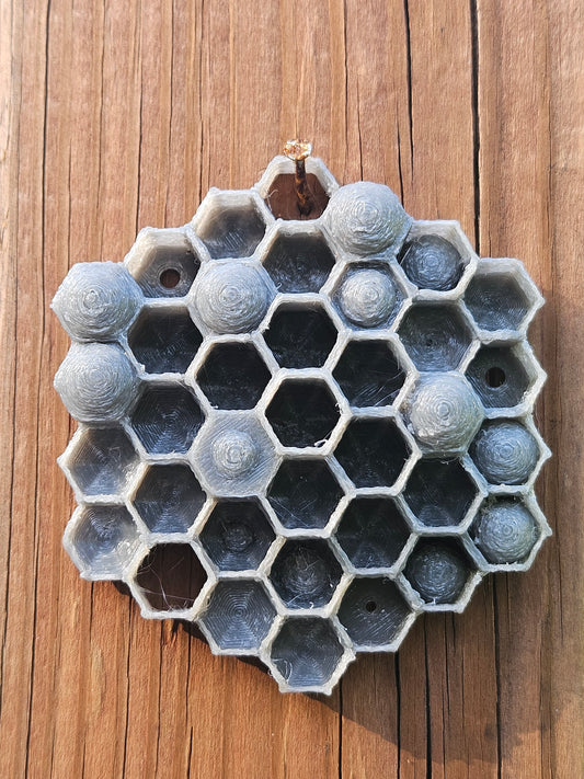 Gray Wasp Nest Decoy – Natural Outdoor Wasp Repellent & Deterrent